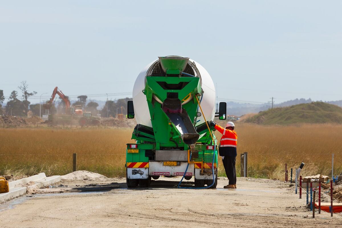 Concreto premezclado en San Jerónimo