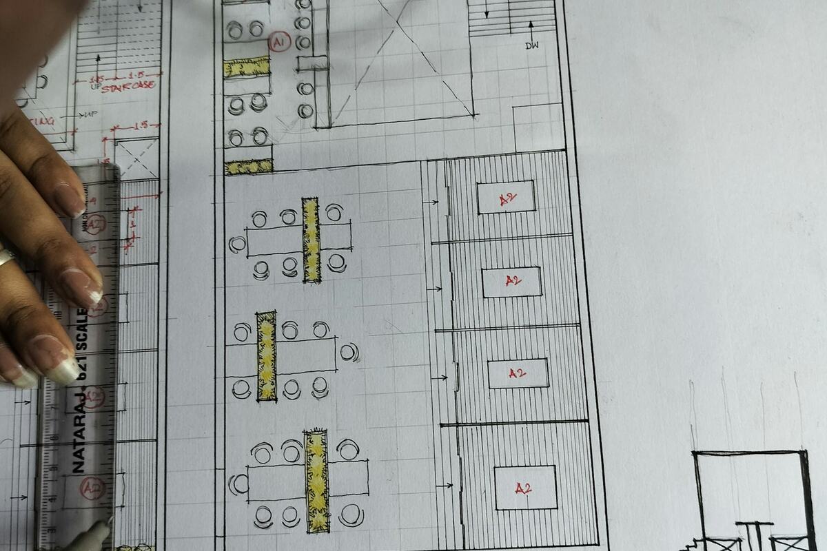 Dibujo arquitectónico en Mirasol Residencial