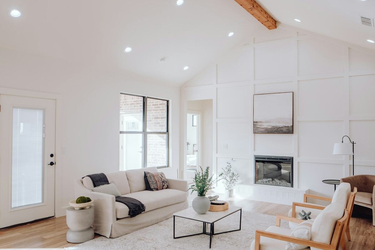 Diseño de interiores en Residencial Villa Jardín